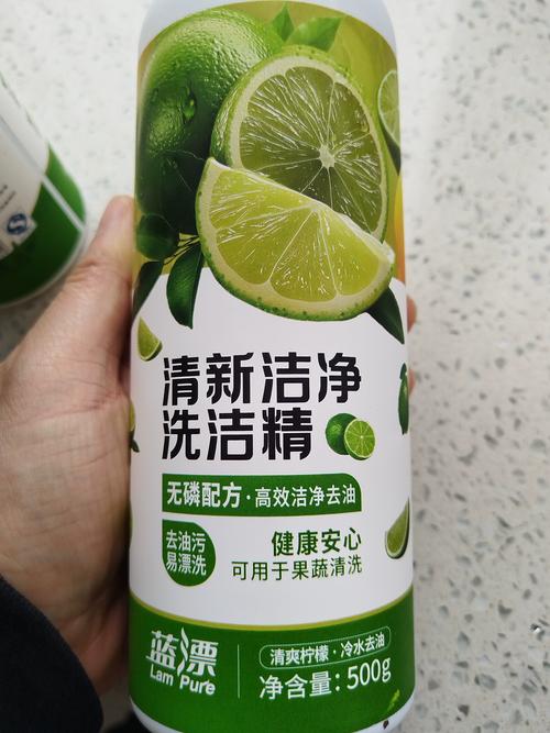 蓝漂洗洁精洗涤灵 家用实惠装，厨房去油污的得力助手